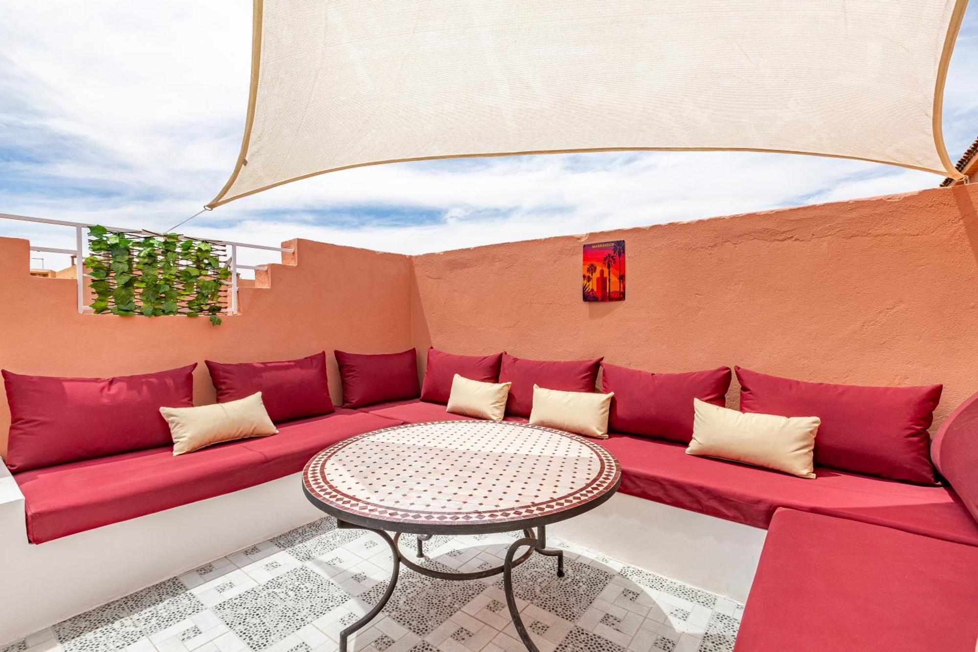 Appart Hôtel avec Terrasse et JACUZZI PRIVE Marrakesh Extérieur photo